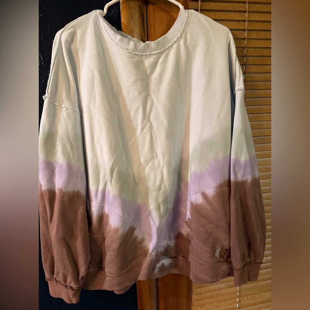 Off shoulder Free People movement sweater